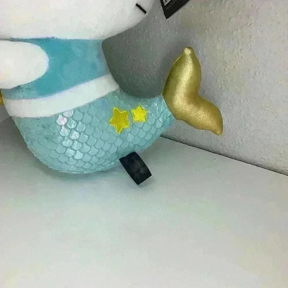 Hello Kitty Kidrobot NEW Sanrio 11 in. Mermaid kitty plush - Picture 2 of 5